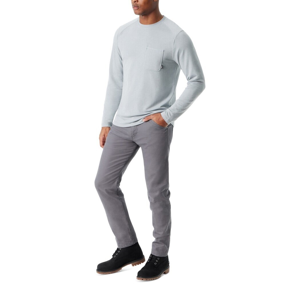 Bass Outdoor T-Shirt Mens 2XL Quarry Stretch Long Sleeve Ribbed Crew Neck MAC156